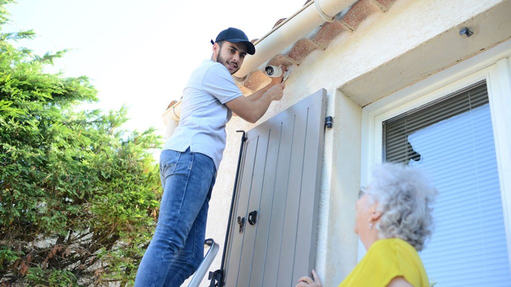 שירות התקנת מערכת מצלמות אבטחה בבית פרטי בצפון
